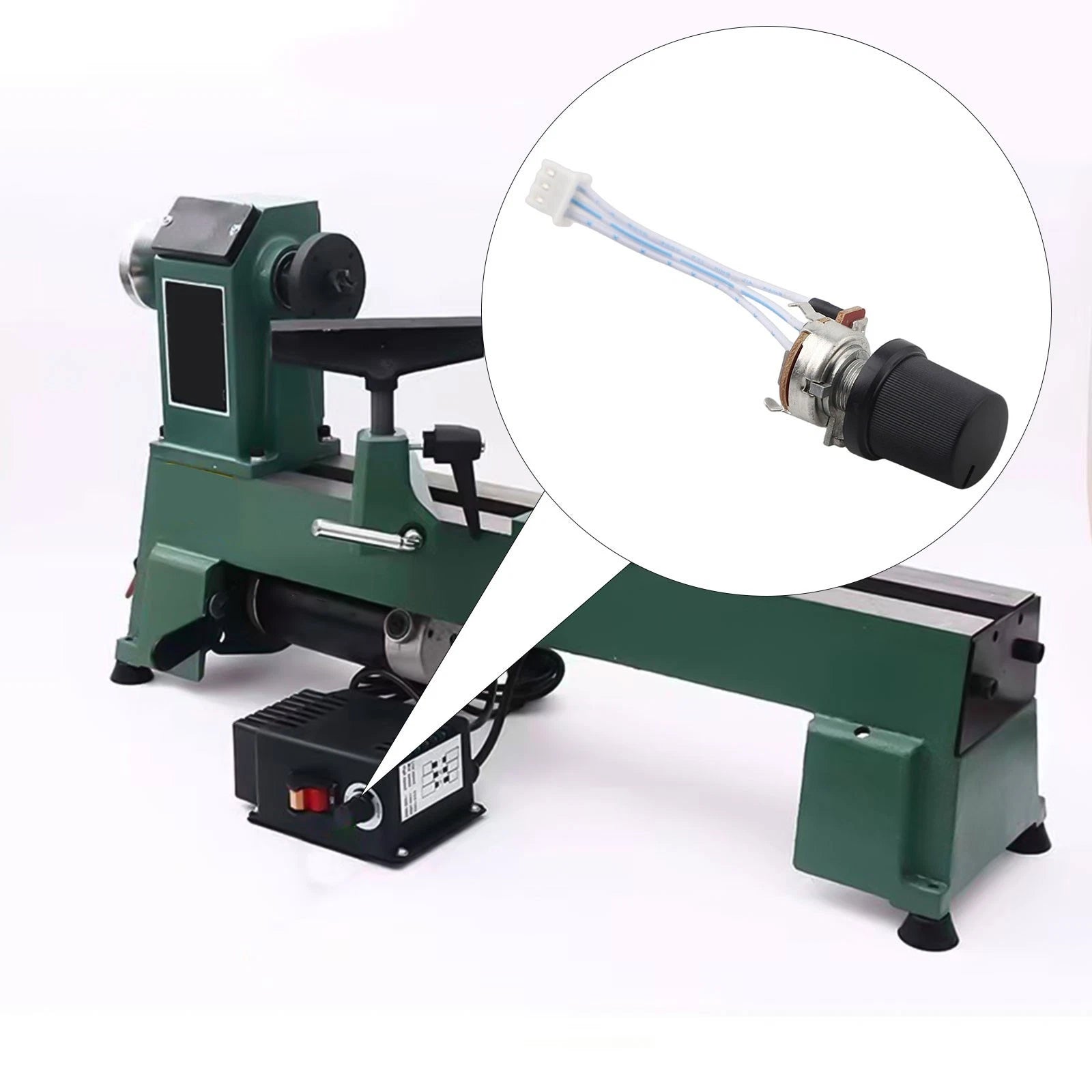 Circuit Board Switch Box Potentiometer for Woodworking Lathe (Various)
