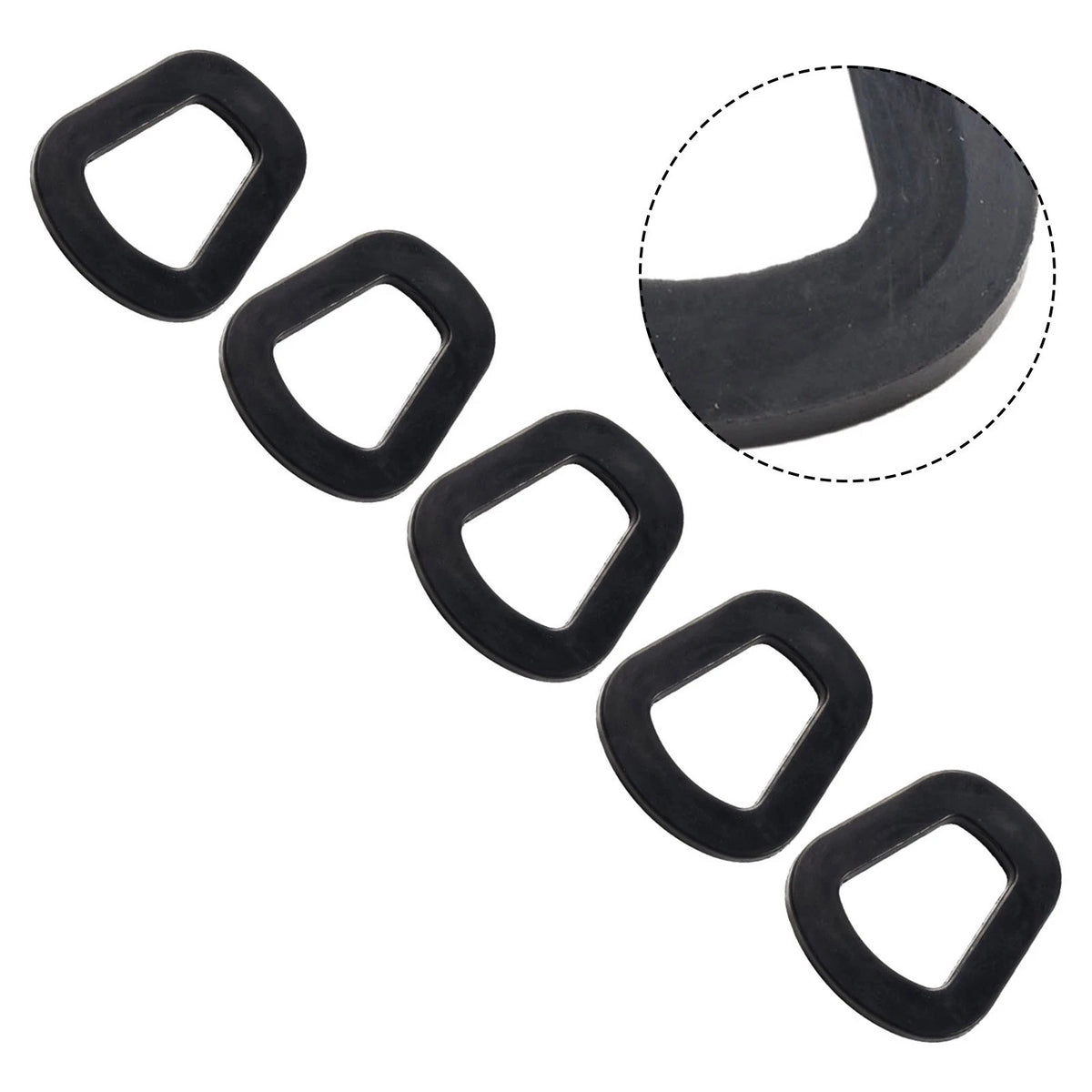 Set of 5 Jerry Can Seals for Fuel Equipment