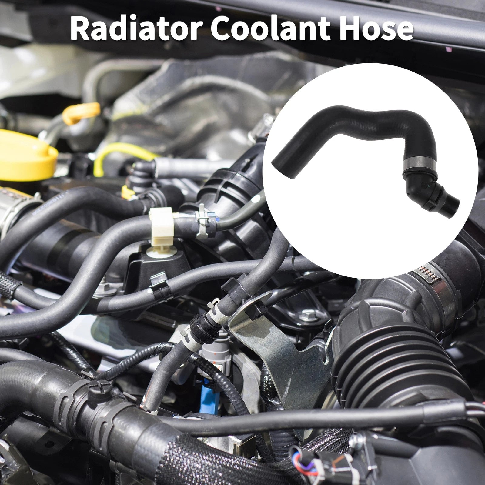 Radiator Coolant Hose Replacement for Mercedes-Benz S550 (2007–2011) Rubber