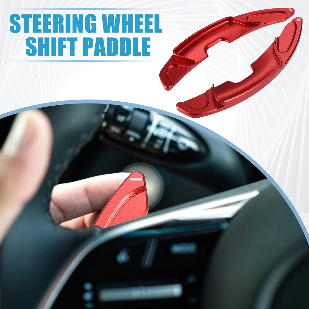 Steering Wheel Shift Paddle Covers Pair Replacement for Lexus ES (2018–2021)