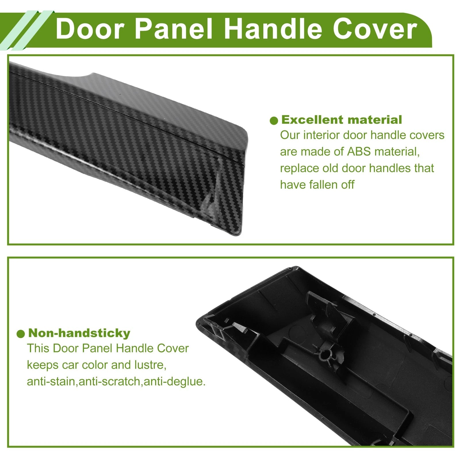 Door Panel Handle Pull Trim Cover for Toyota Corolla (2014–2018) No.7464602430