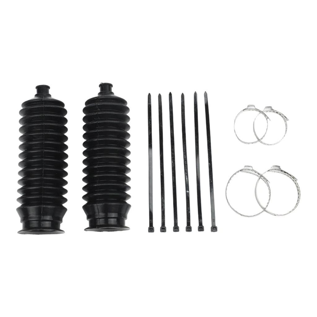 2X Silicone Inner Tie Rod Boot Cover for Steering Rack Pinion Replacement