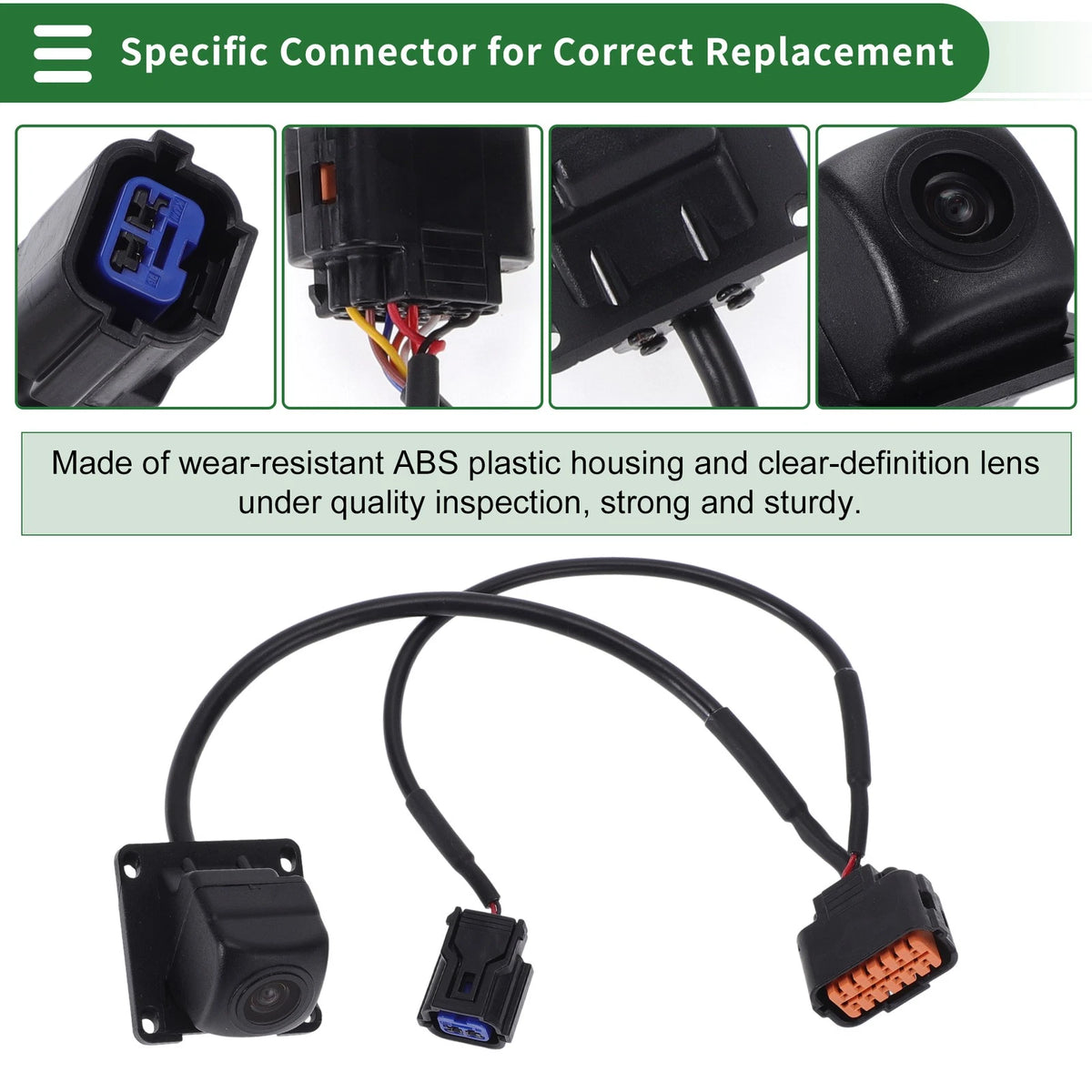 Rear View Camera for Hyundai Sonata (2015) 120-180 Degree