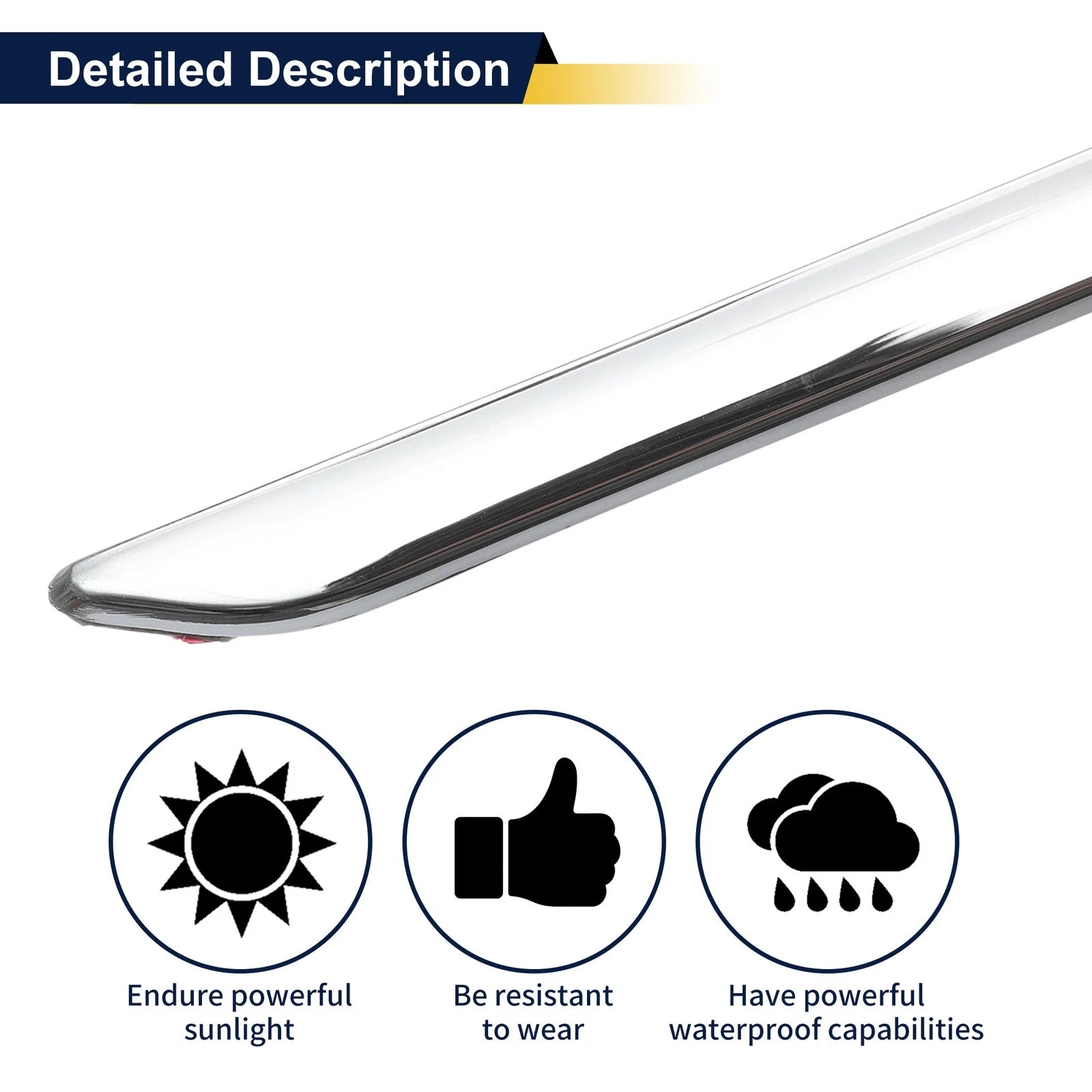 Door Garnish Trim for Mercedes-Benz E-Class Sedan (2010–2013)
