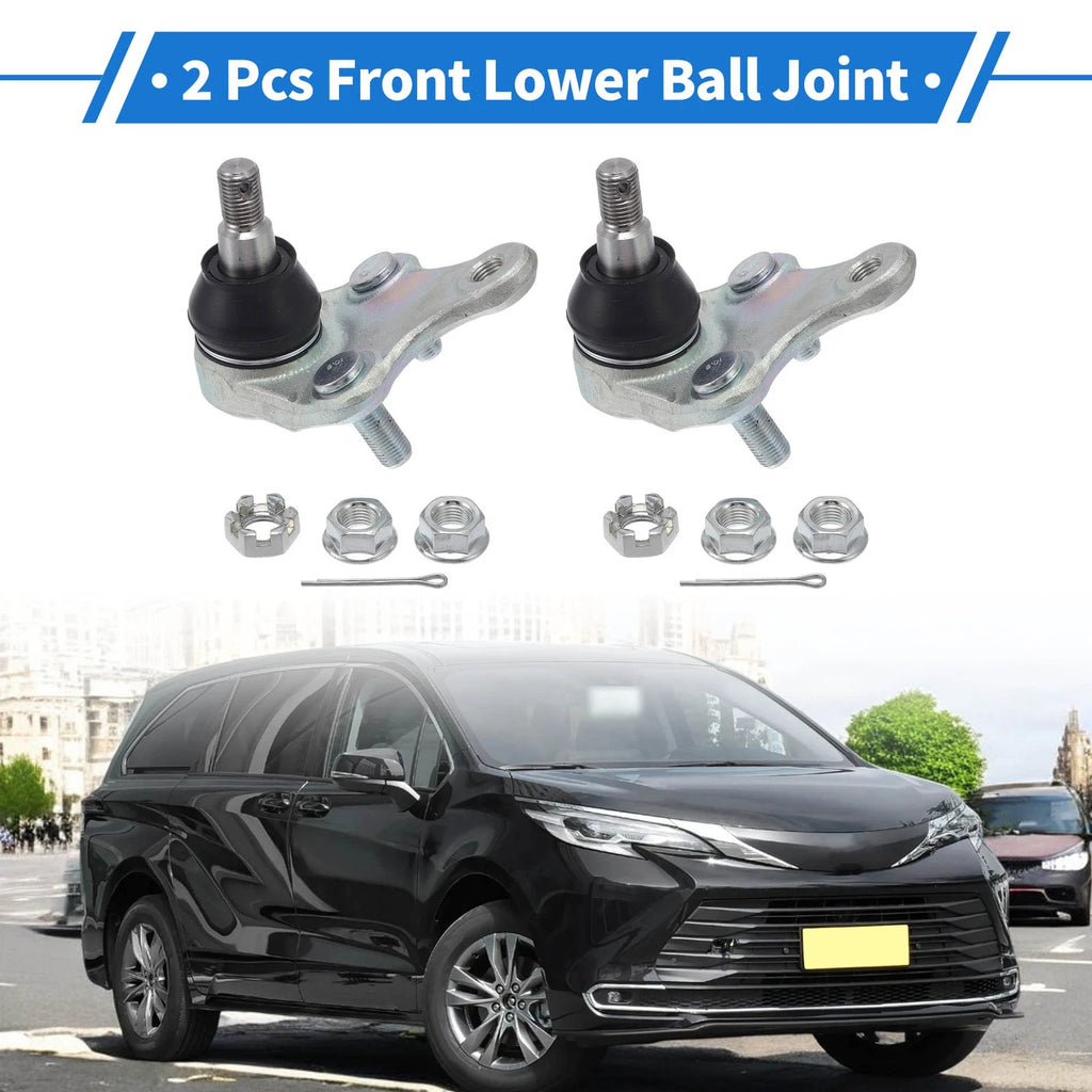 2 Pcs Front Lower Ball Joints Replacement for Toyota RAV4 (2006–2018)