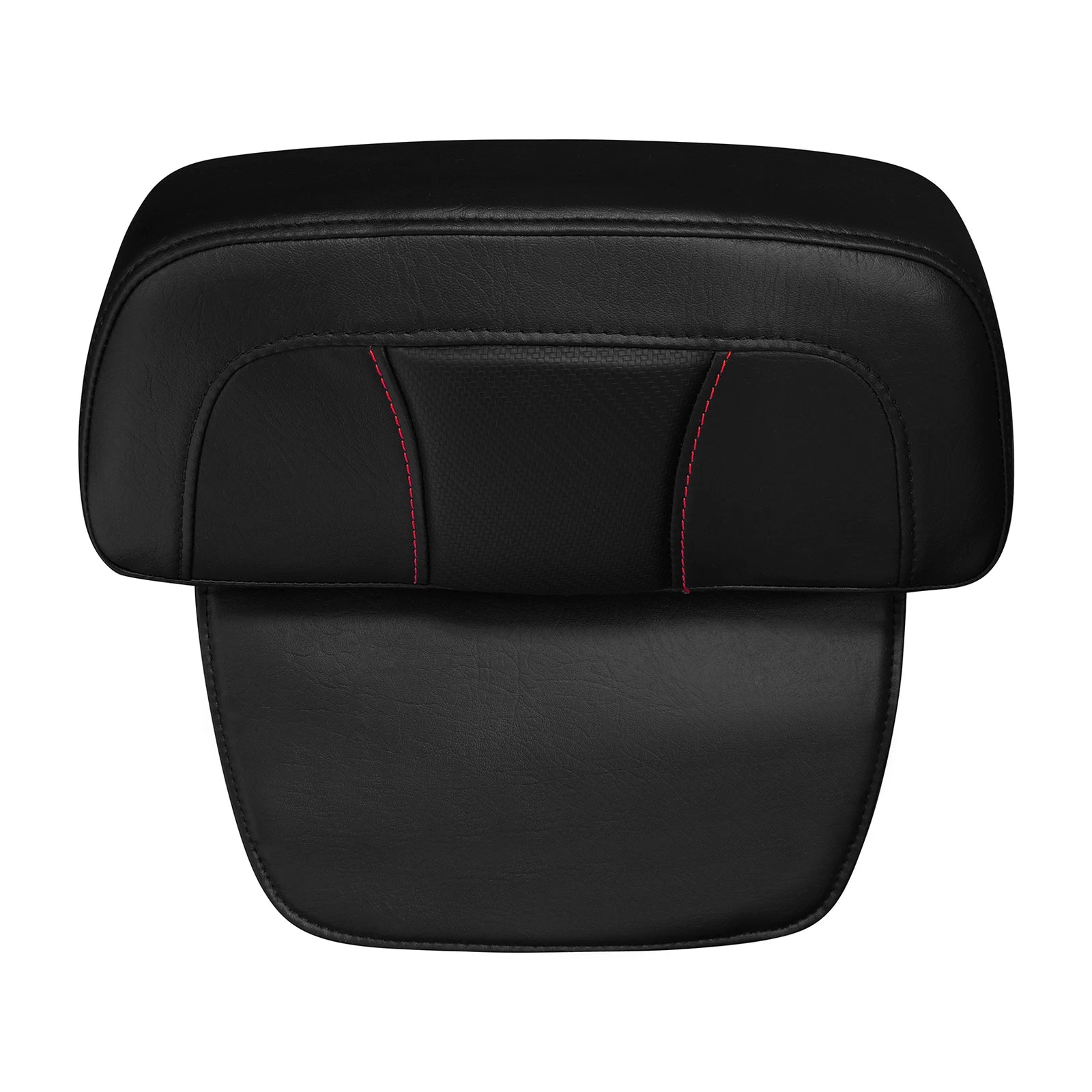Black Razor Chopped Backrest Pad for Harley Touring (2014–2025)