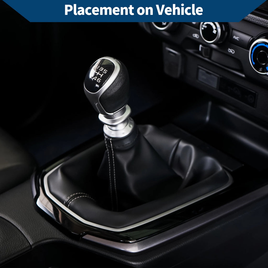 1 Pc Gear Shift Stick Gaiter for BMW E60 E61 (2004–2008) Grey Leather