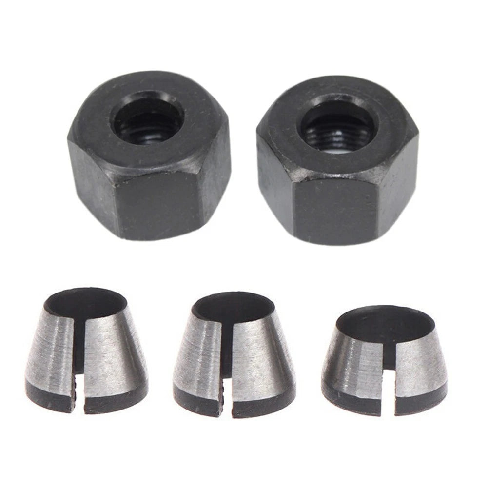 Collet Chuck Adapter with Nut for Various Applications (13mm×12mm×7mm)