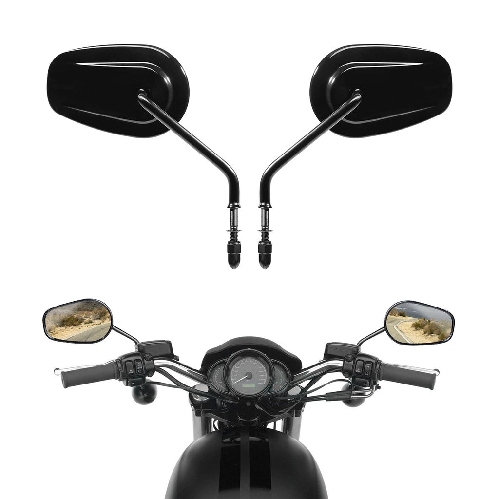 Cargosync Rearview Mirrors for Harley Softail Springer Heritage Classic Dyna