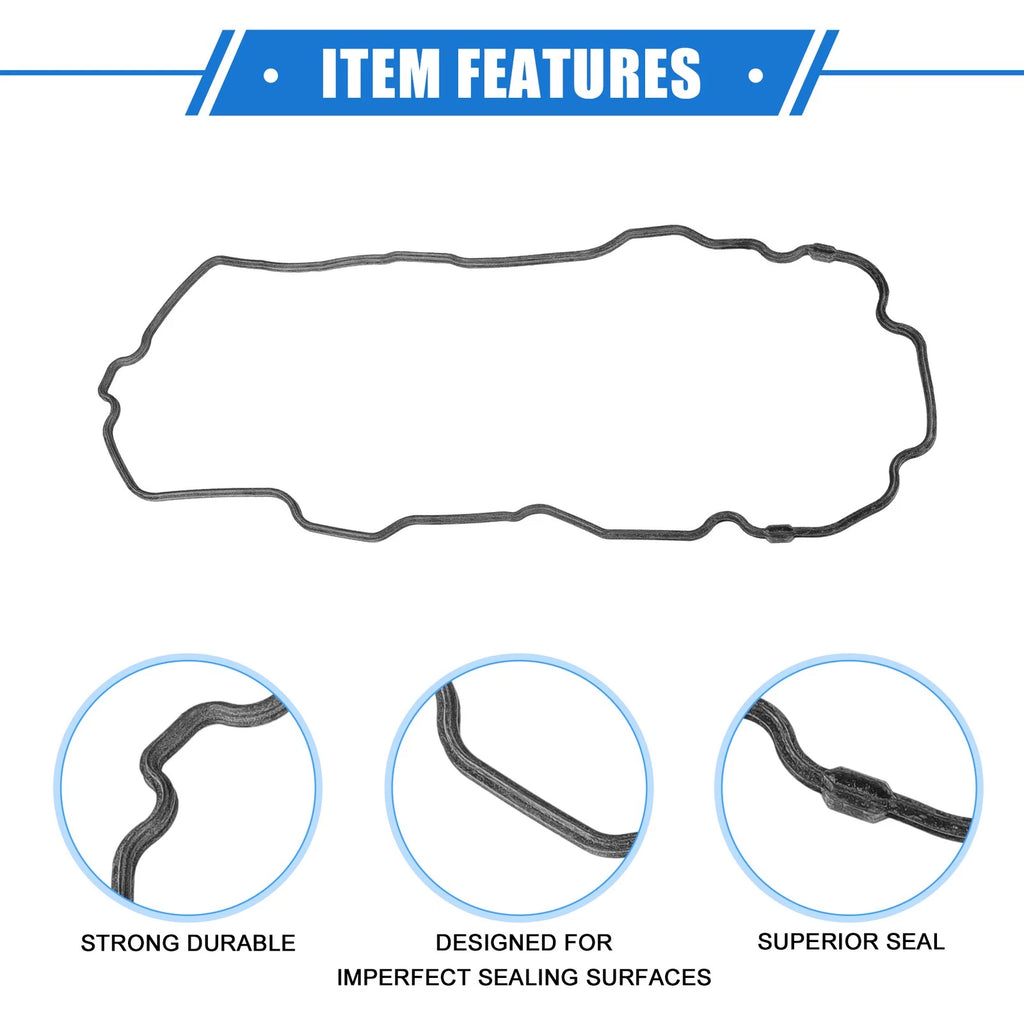 Oil Pan Gasket for Ford (2004–2012) Rubber Black