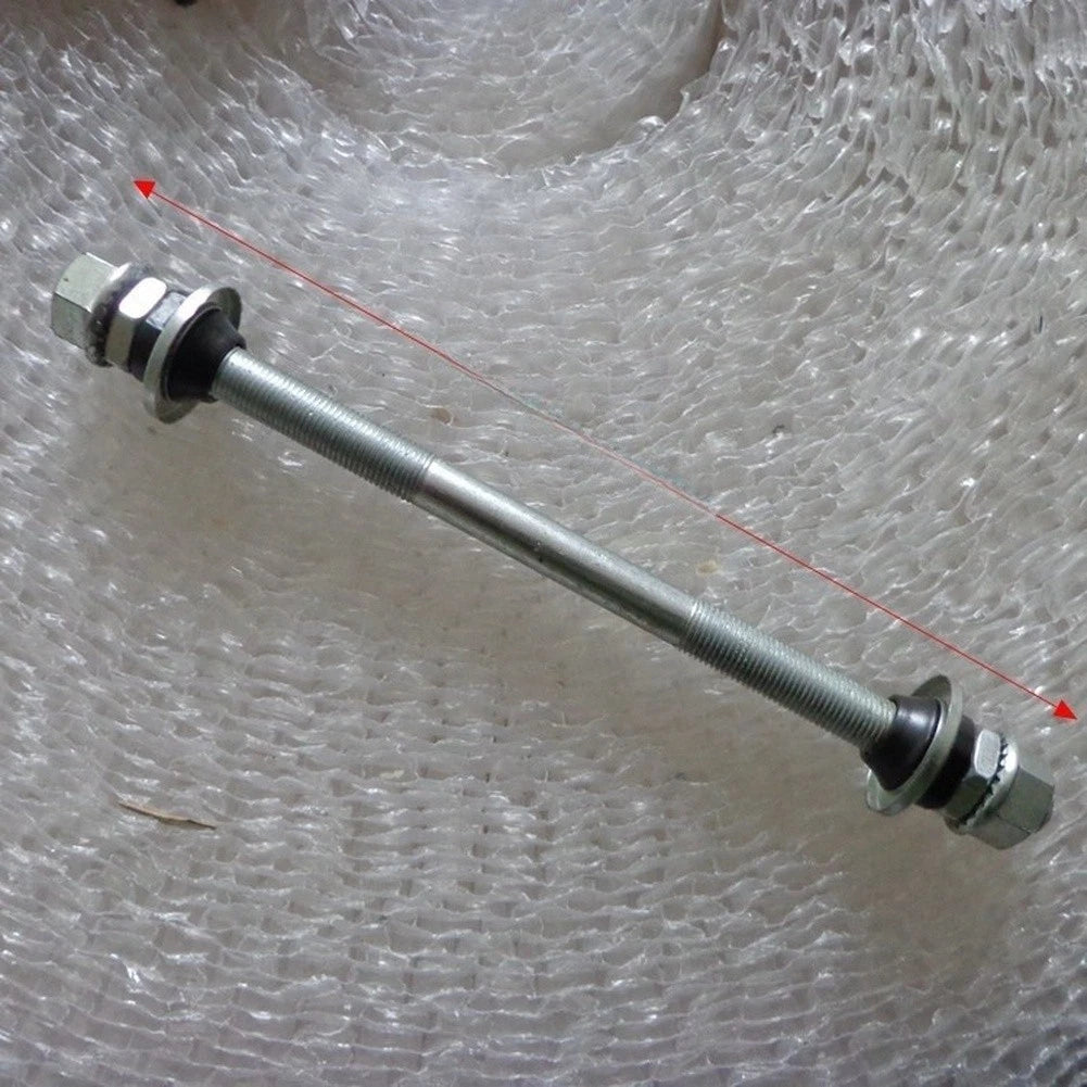 Solid Axle Hub Shaft for Mountain Bike Wheels (9mm, 5mm, 18cm Length)
