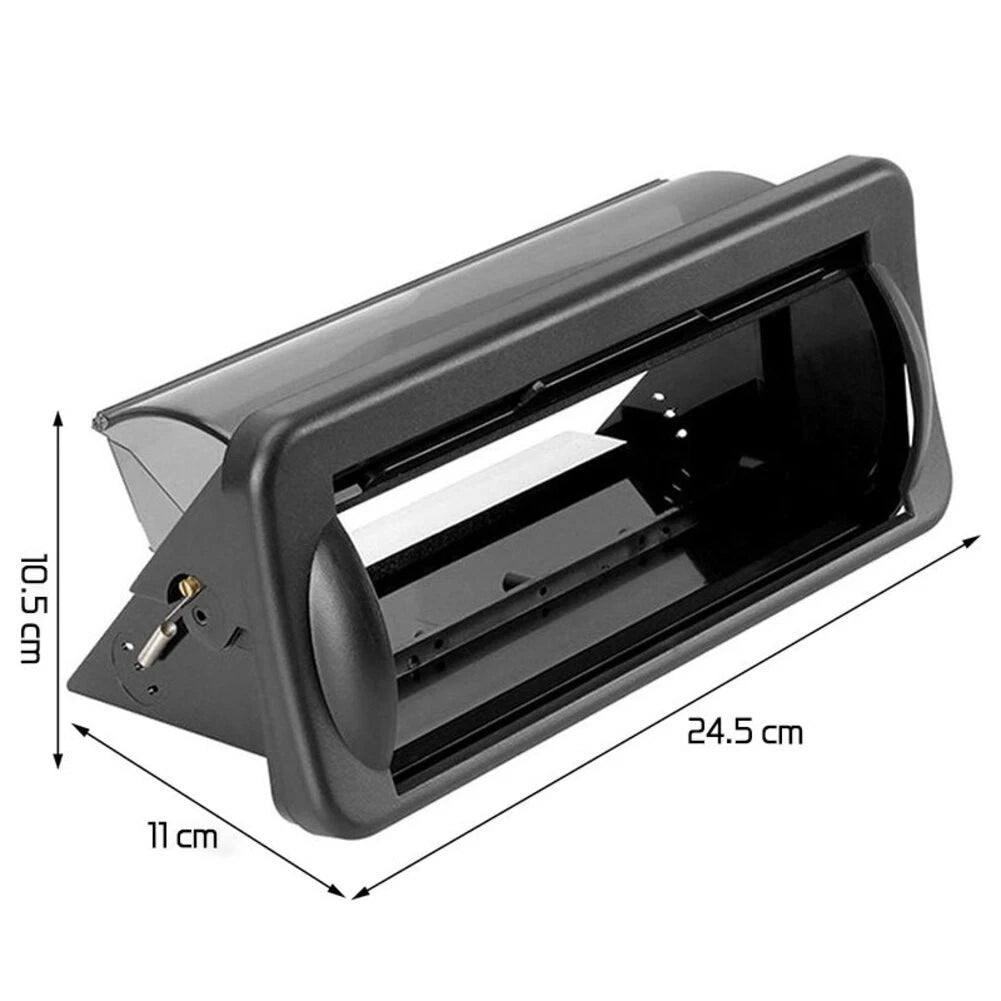Waterproof Marine Stereo Cover for Ship RV - Splash Proof, Clear Front