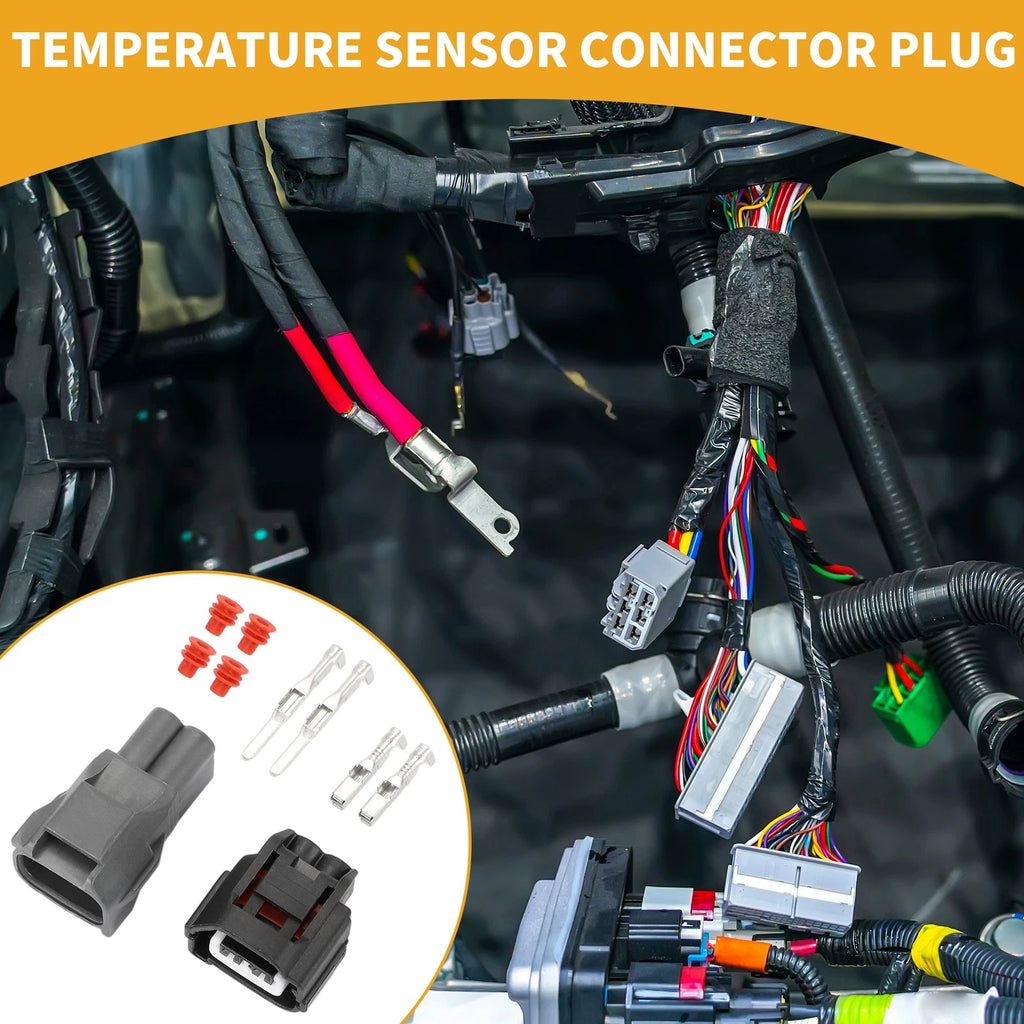 Temperature Sensor Connector Plug Replacement for Toyota 1 (Set) (2000–2018)