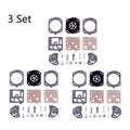 3X Carburetor Diaphragm Kit for Husqvarna 257 250R Poulan 2800 3300 K20-HDA