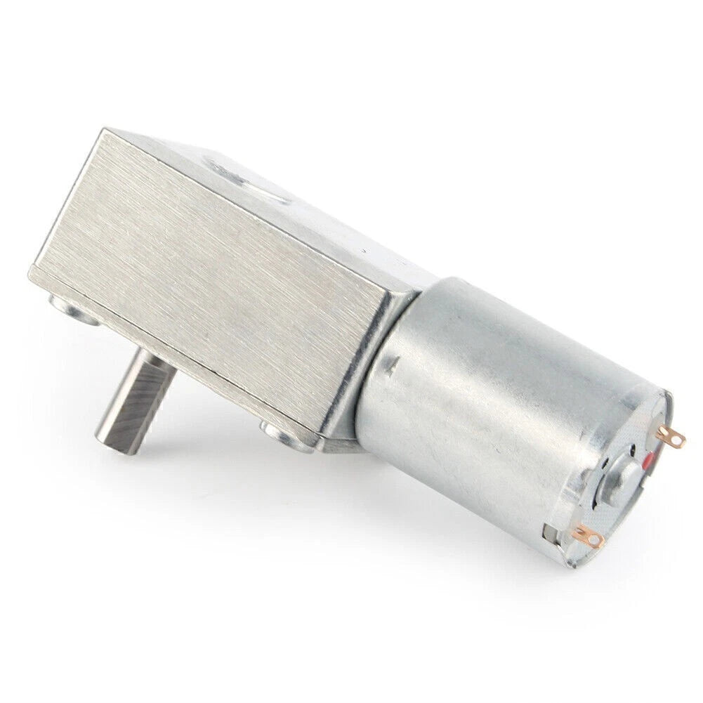 10RPM Turbo Worm Geared Motor for DIY Scroll Curtain (12V)