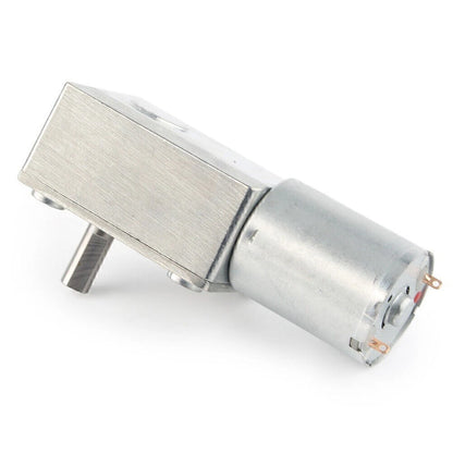 10RPM Turbo Worm Geared Motor for DIY Scroll Curtain (12V)