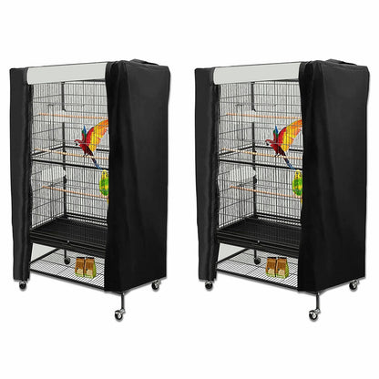 Washable Nylon Blackout Bird Cage Cover for Easy Cleaning