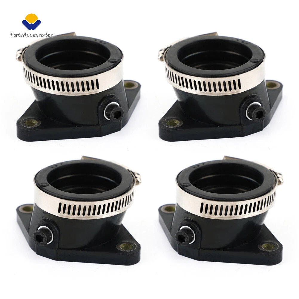 4X Carburetor Intake Manifold Boot for Suzuki GS550L GS650E GS650G (1979–1983) 13110-47010