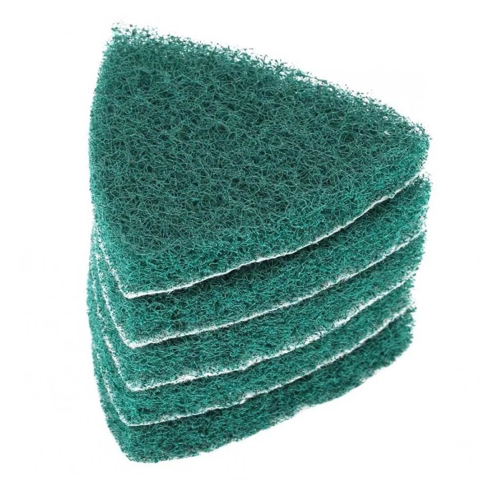 5X Triangle Scouring Pads for Grinding