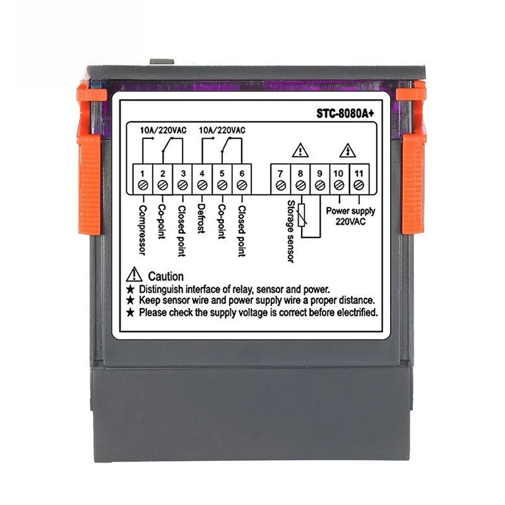 Digital Thermostat for Cold Storage (-50 to +99°C)