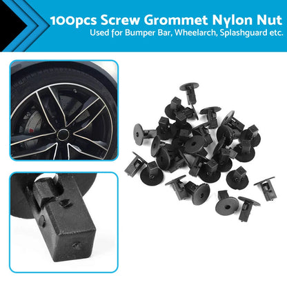 Screw Grommet Trim Clip for Toyota