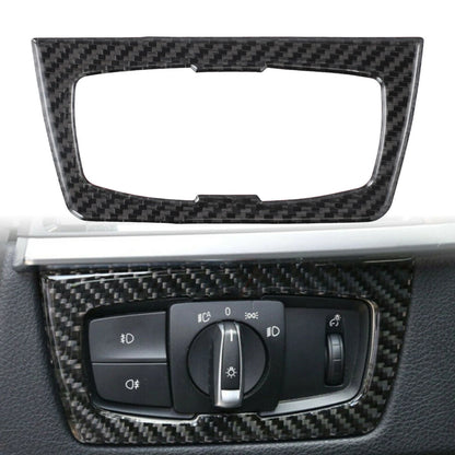 Carbon Fiber Front Headlight Switch Frame for M3 F30 F80 (2012–2019)