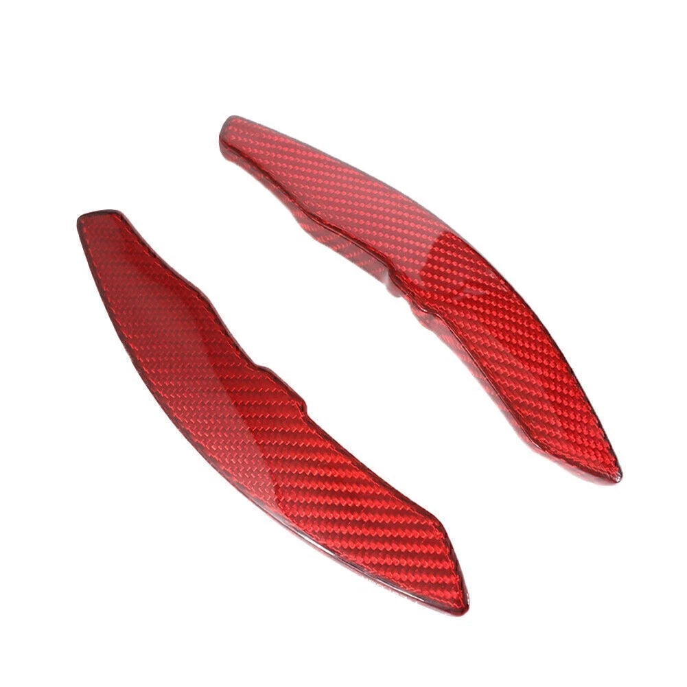 Shift Paddle Extension for Porsche Macan Cayenne 718 (2014–2023) Red Carbon