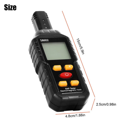 Multifunction Radiation Detector EMF Meter for Automotive Use