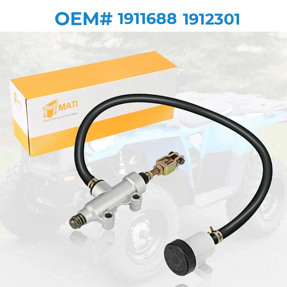Rear Brake Master Cylinder for Polaris Sportsman 400 450 500 570 800 (2000–2023)