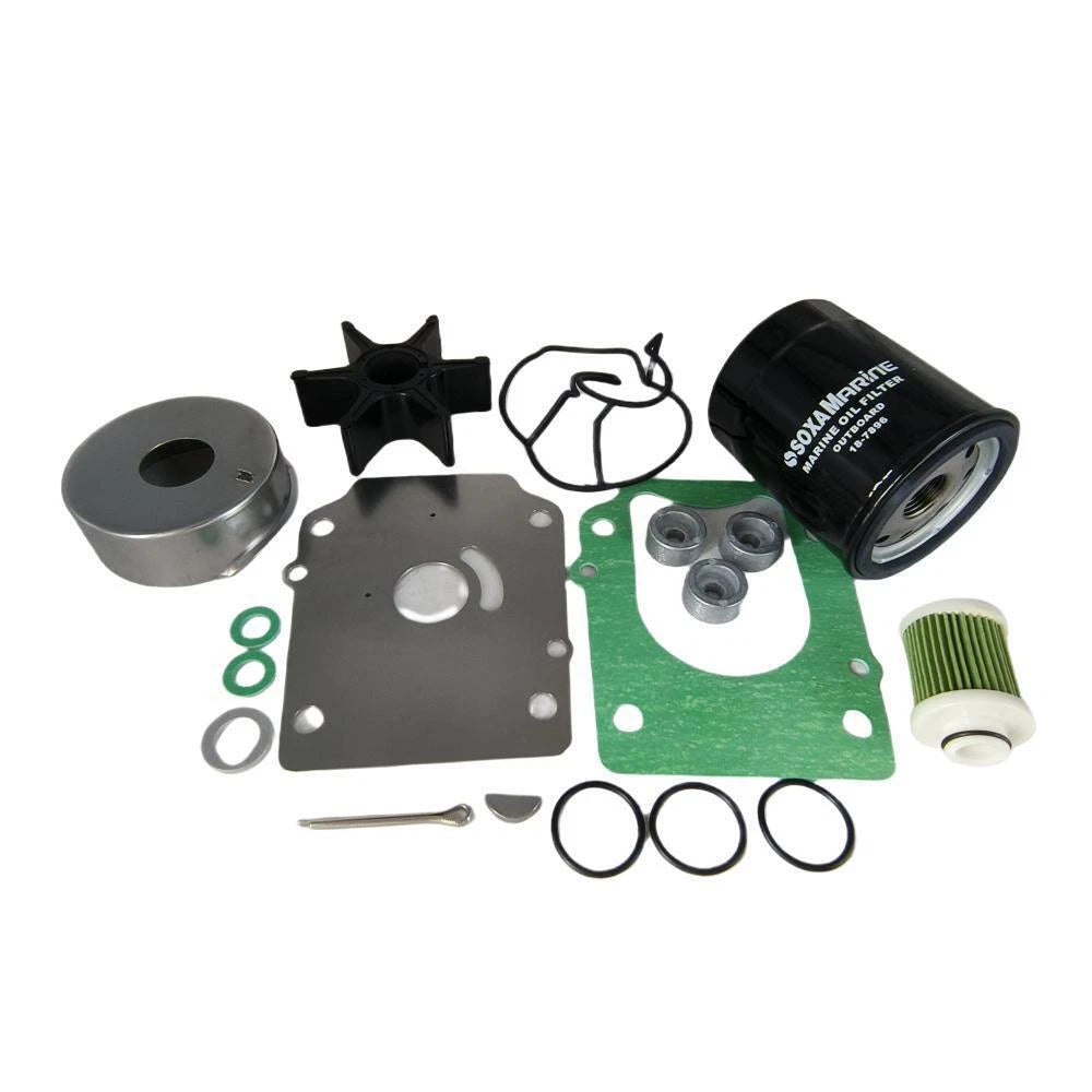 Suzuki 4-Str DF100B Engine Maintenance Kit 17400-87831 16510-61A31 17461-87E12