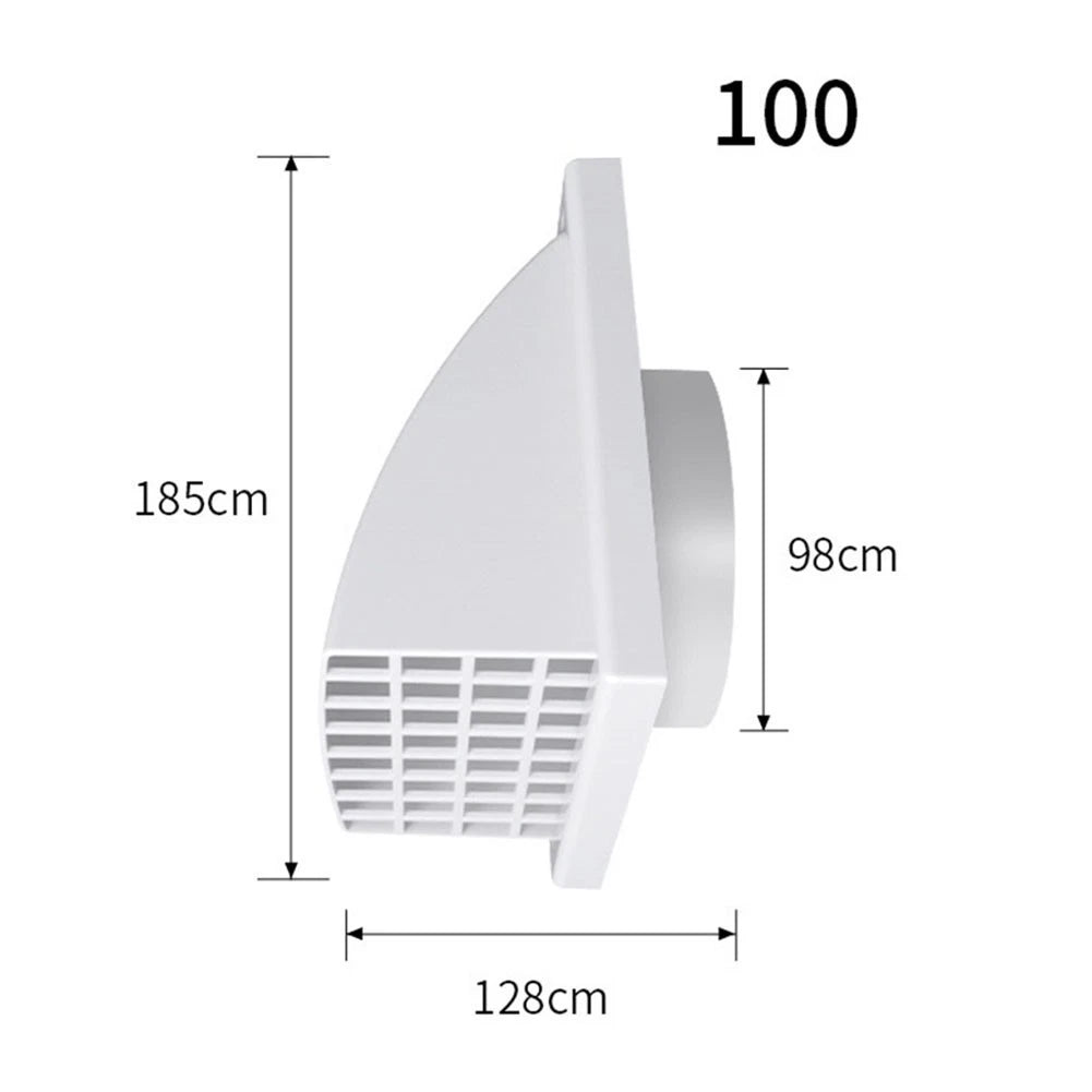Ventilation Grille for Range Hood Air Outlet (Exterior Wall)