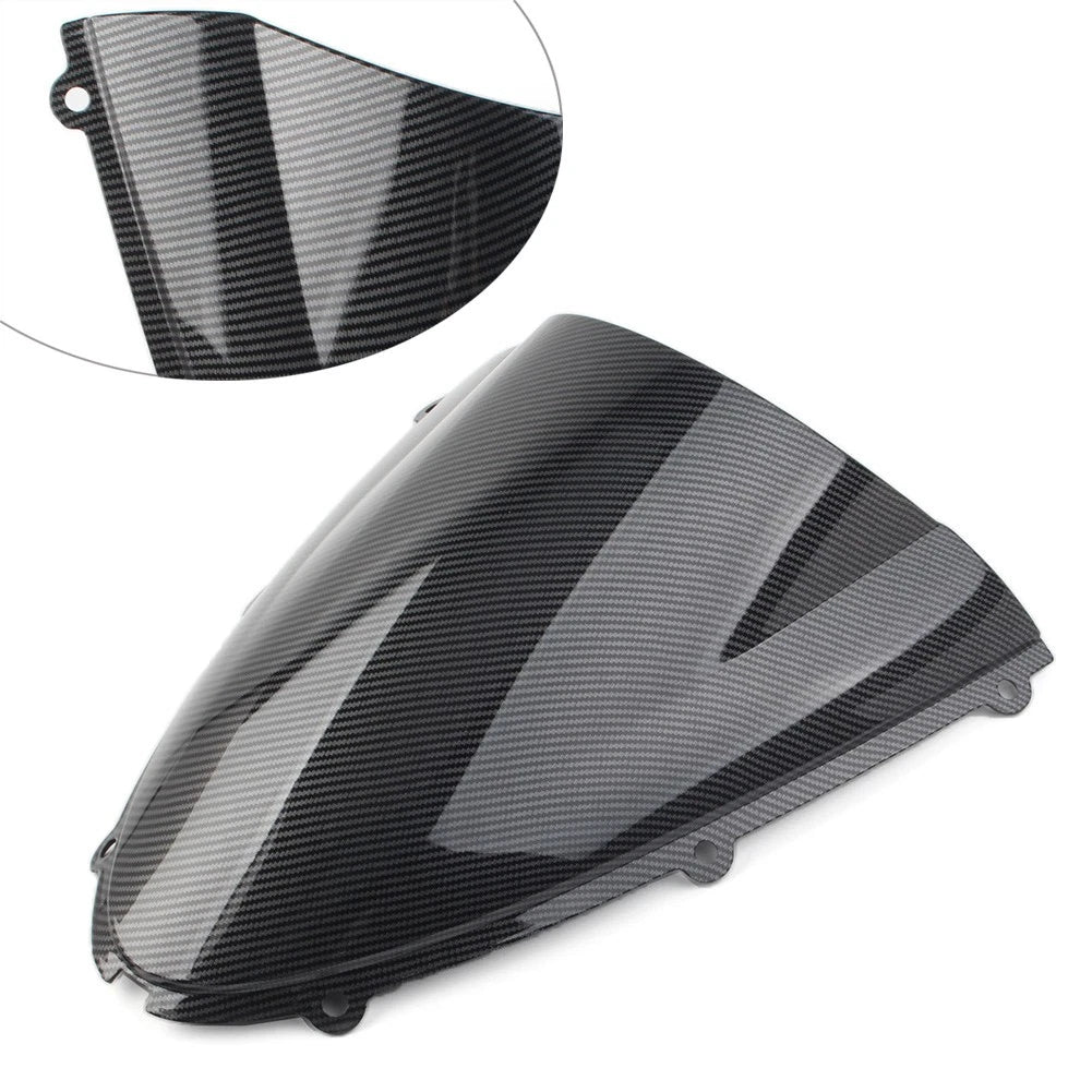Double Bubble Windshield for Kawasaki Ninja ZX6R 636 (2005–2008)