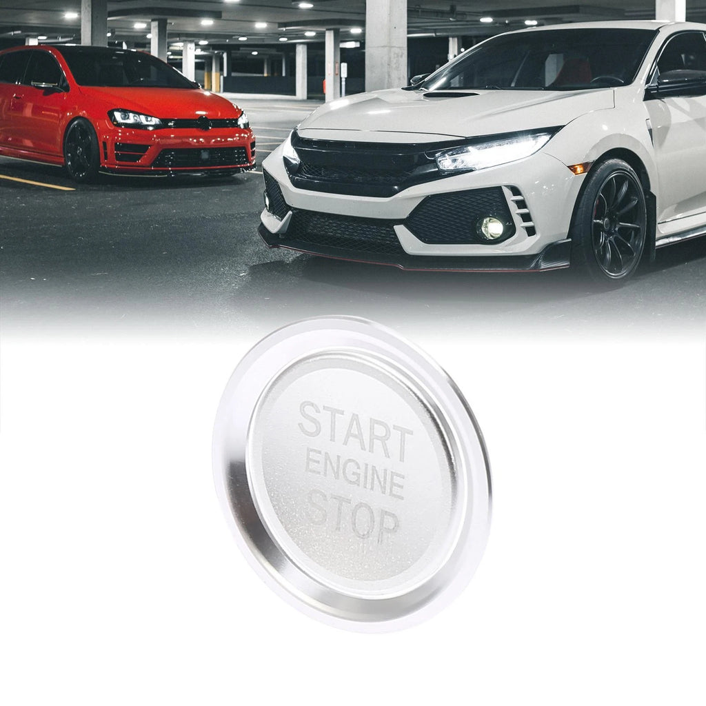 Start Stop Button Cap with Ring Kit for Audi A4L A6L Q5 A5 A7 (2010–2024)
