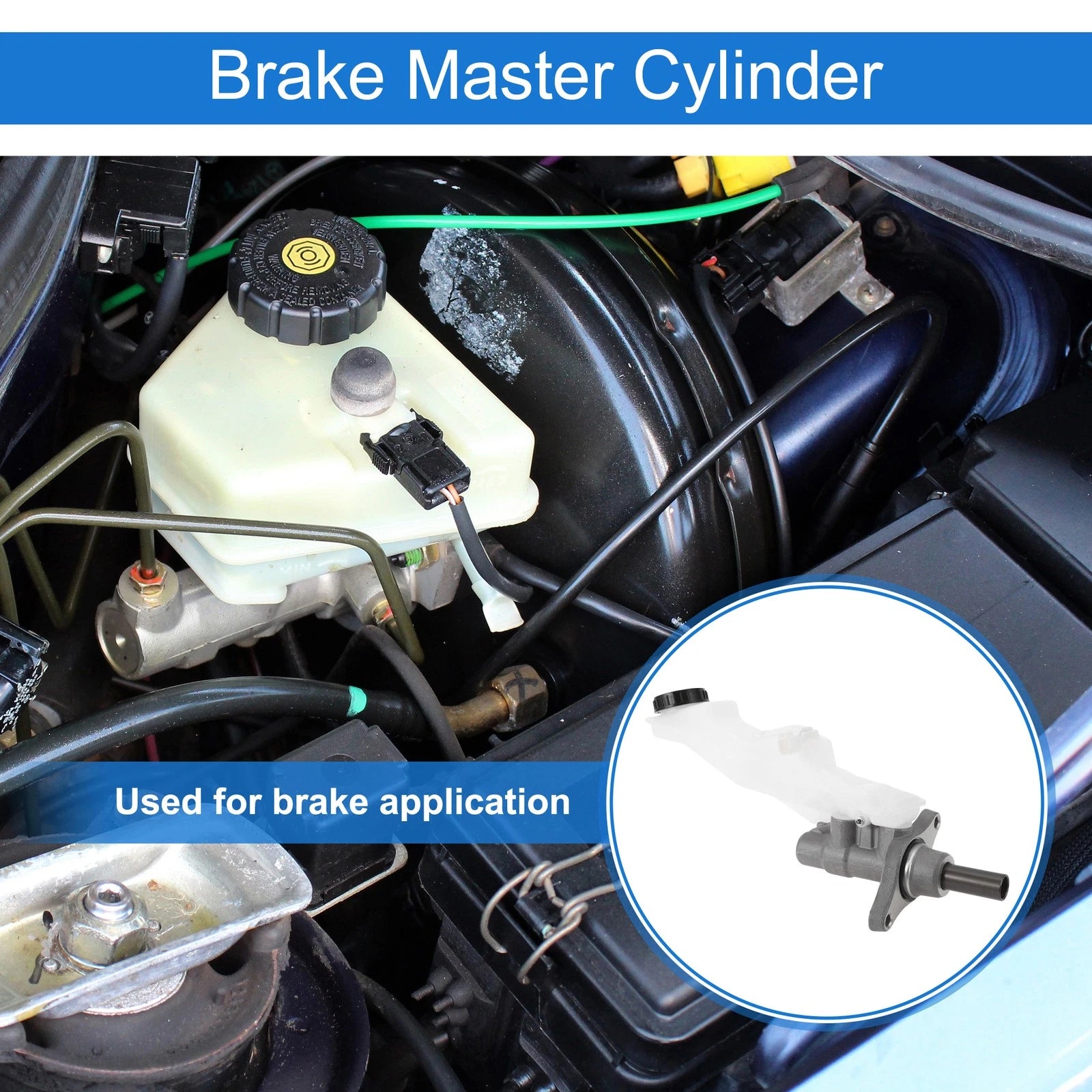 Brake Master Cylinder with Reservoir Replacement for Mazda CX-5 (2013–2021)