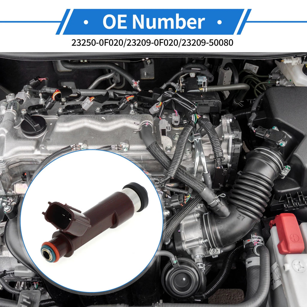 Fuel Injector Replacement for Toyota 4Runner 4.7L (2004–2009) Single Brown