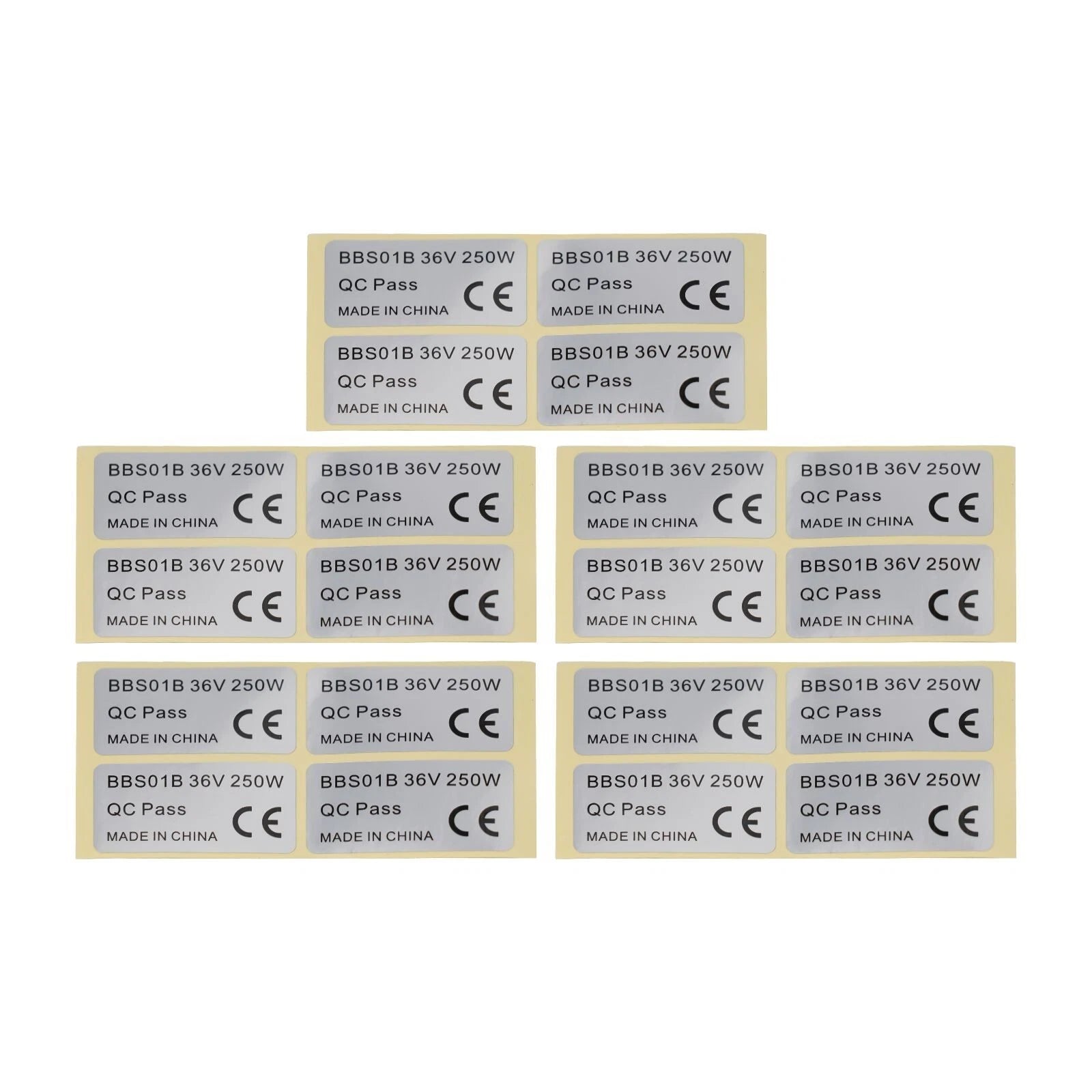 20 Pcs Sticker Set for Bafang Electric Bicycle (Ebike)