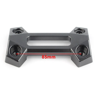 Handlebar Fat Bar Riser Mount Clamp Top Cover for Kawasaki Z900 (2017–2022)