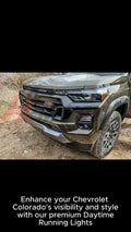 LED Fog Light Daytime Running Light with Turn Signal for Chevrolet Colorado (2023–2024)