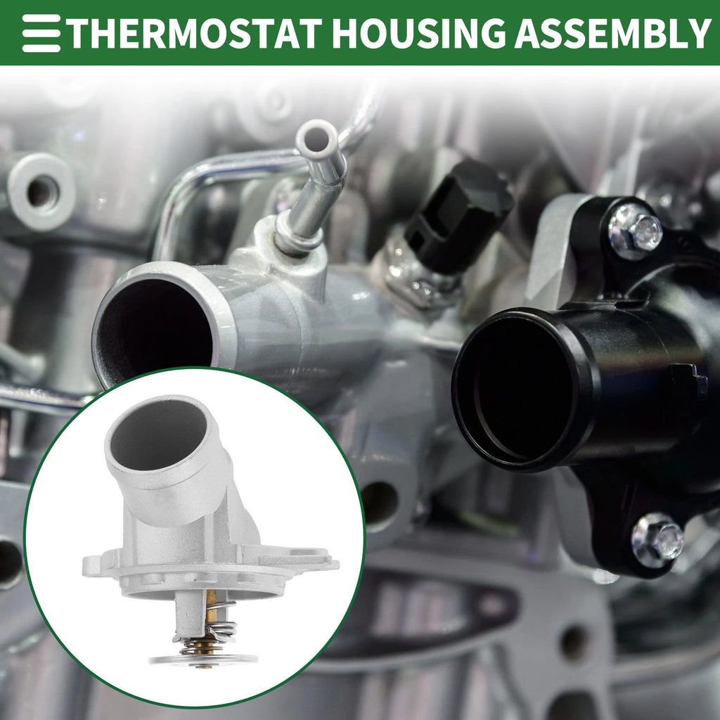 Engine Coolant Thermostat Housing Assembly OEM for Mercedes C240 E320 E500 (2001–2006)