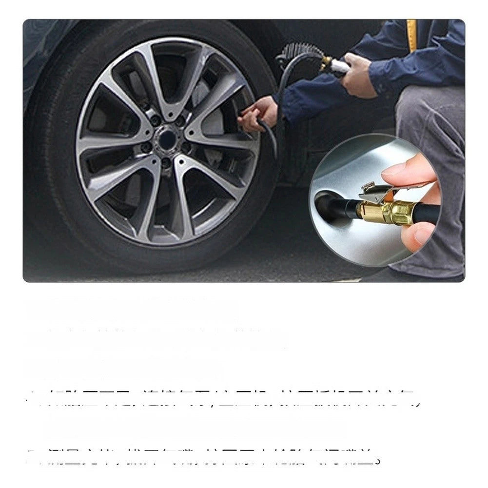 Digital Tire Pressure Gauge for Universal Use (4 Units)