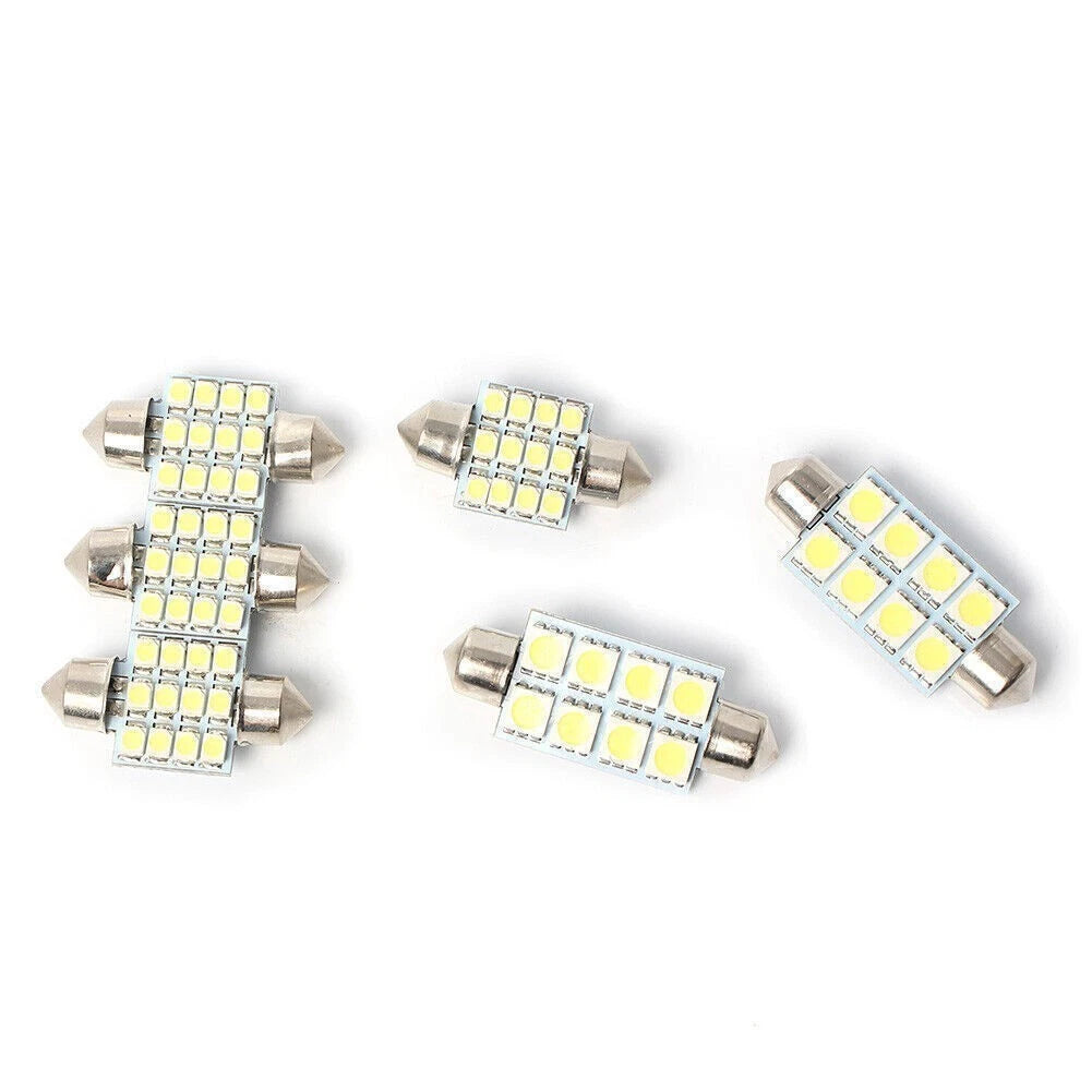 14x LED Interior Lights for Universal Fit T10 31mm (Map Dome + License Plate)