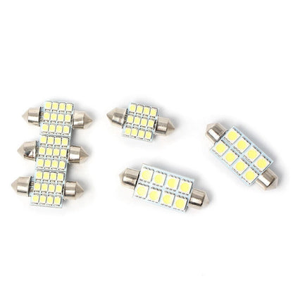 14x LED Interior Lights for Universal Fit T10 31mm (Map Dome + License Plate)