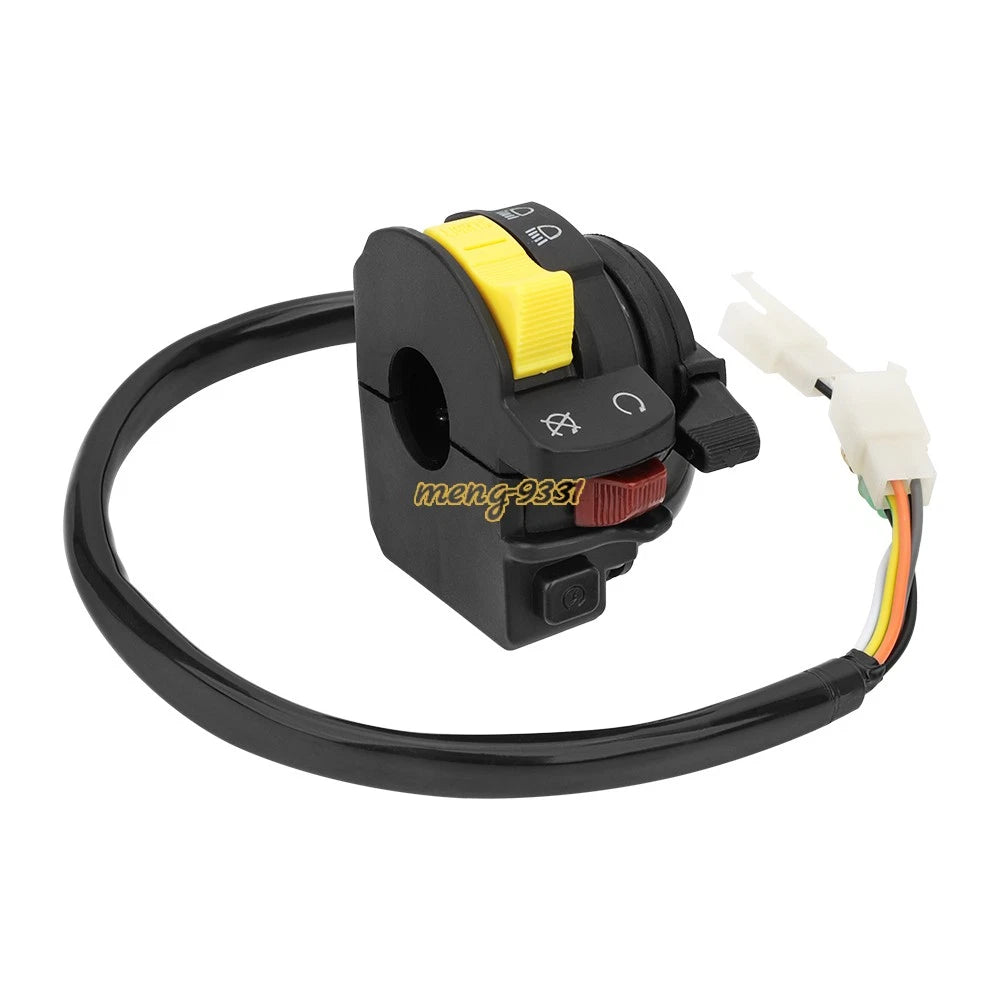Handlebar Switch Start Stop Headlight for Suzuki QuadRunner LT160E LT230E (1990–1999)