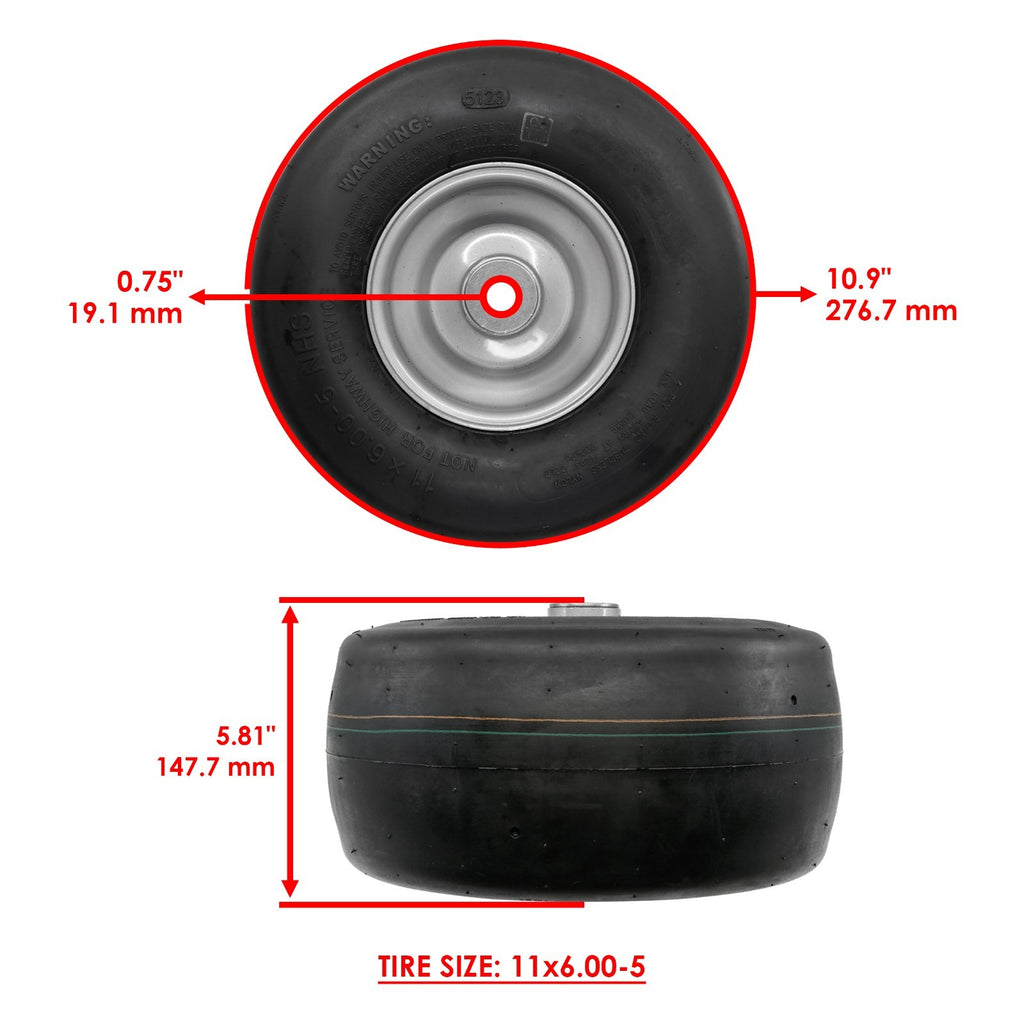 Mower Wheel Replacement for Jonsered Z42 Z46 Z48 Z54 (2000–2015)