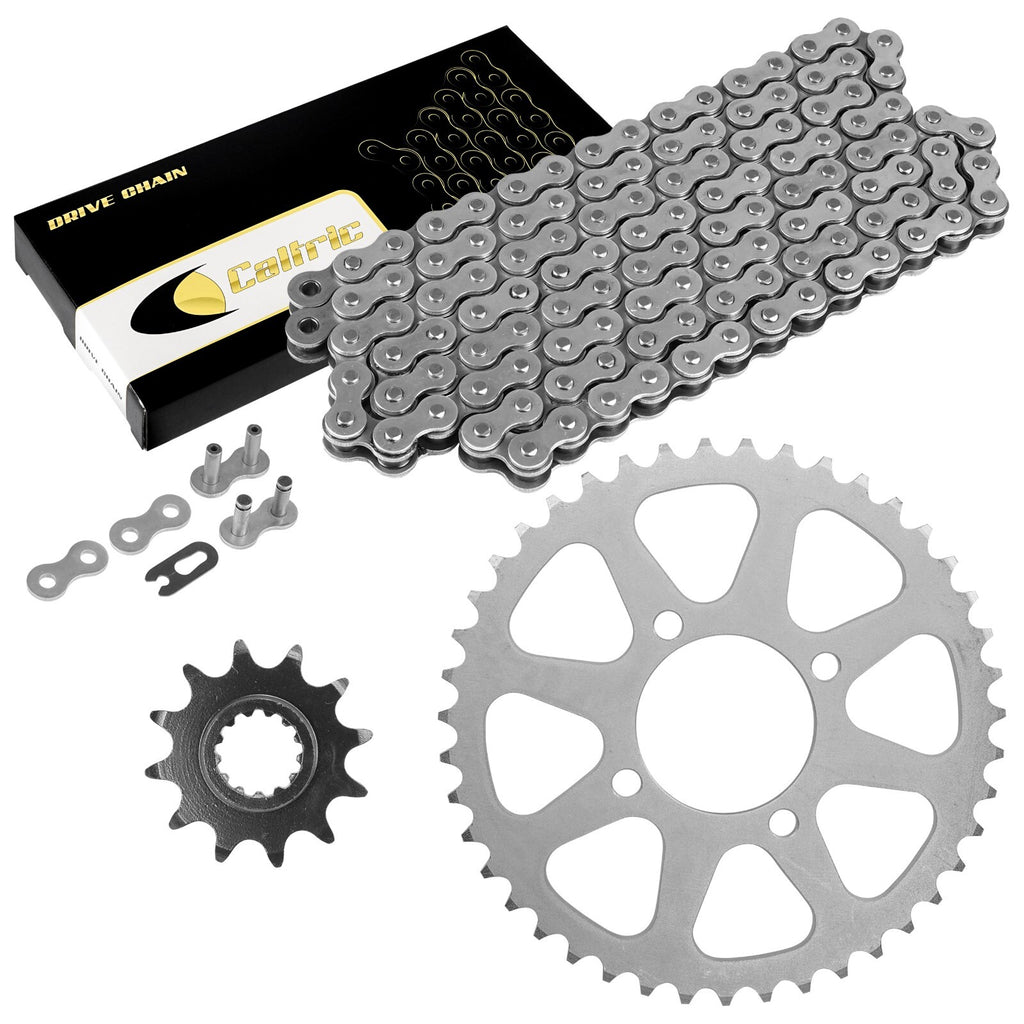 Drive Chain Front Rear Sprockets Kit for Kawasaki KSF250A Mojave (1987–2004)