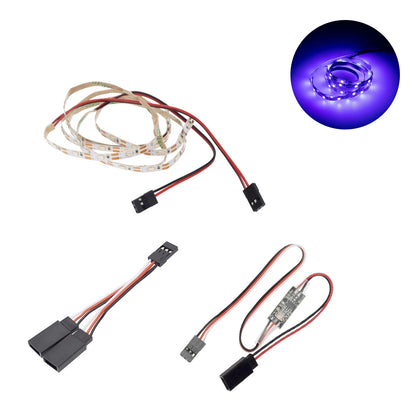 Remote Controlled LED Light Strip for RC Fixed Wing Airplane (No Year)