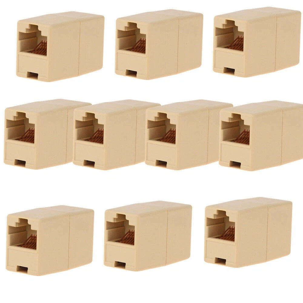 RJ45 Female-Female Ethernet LAN Connector Adapter Coupler Extender