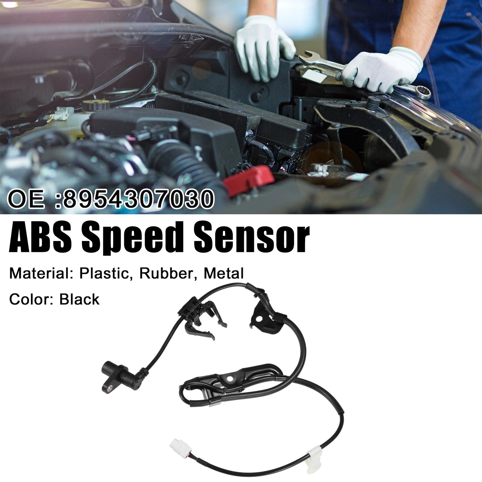 ABS Wheel Speed Sensor Front Left Replacement for Toyota Avalon (2005–2012)