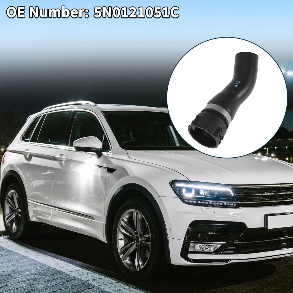 Upper Radiator Hose Water Pipe Replacement for Volkswagen Tiguan (2009–2017)