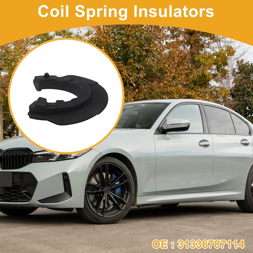 Lower Coil Spring Insulator Replacement for BMW 320i (2013–2018) Rubber